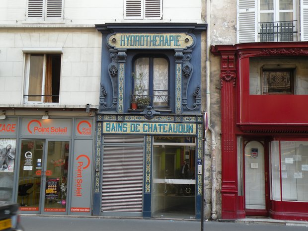  Hydrothérapie, bains de Chateaudin, rue du Faubourg Montmartre